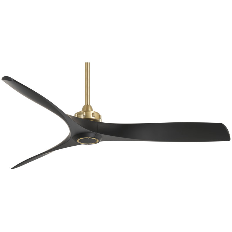 60" 3 - Blade Standard Ceiling Fan with Remote Control