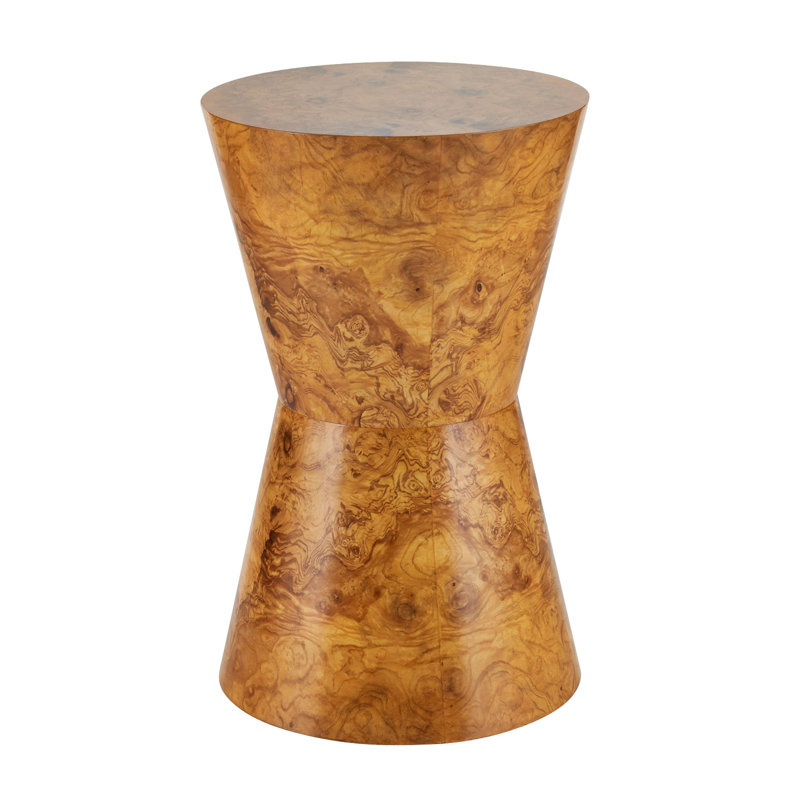 Costello Accent Table, Blonde Burl