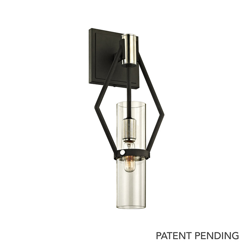 Raef 1 - Light Armed Sconce, 16" H x 7" W x 4.50" D