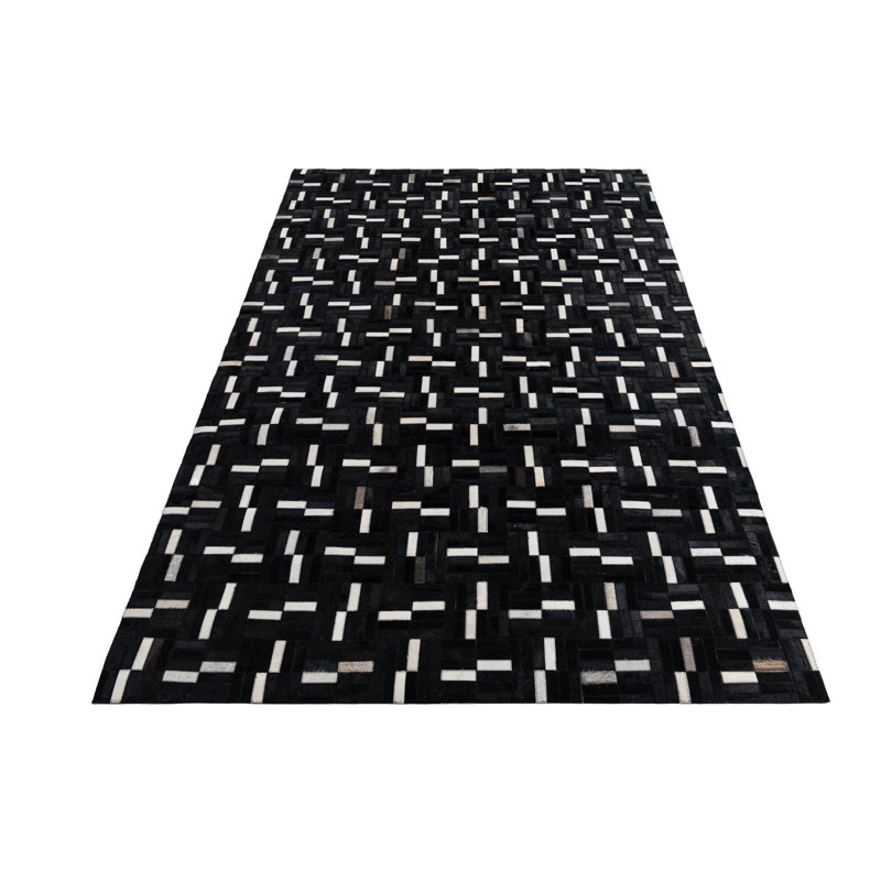 Tapis noir Orlowski