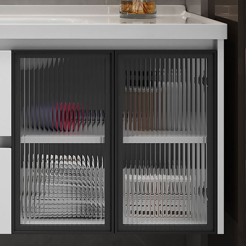 Simple bathroom cabinet.