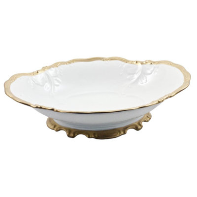 Patina Porcelain Serving Bowl