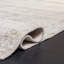 Tapis beige en viscose / coton / laine sans motif Bedford-108597200