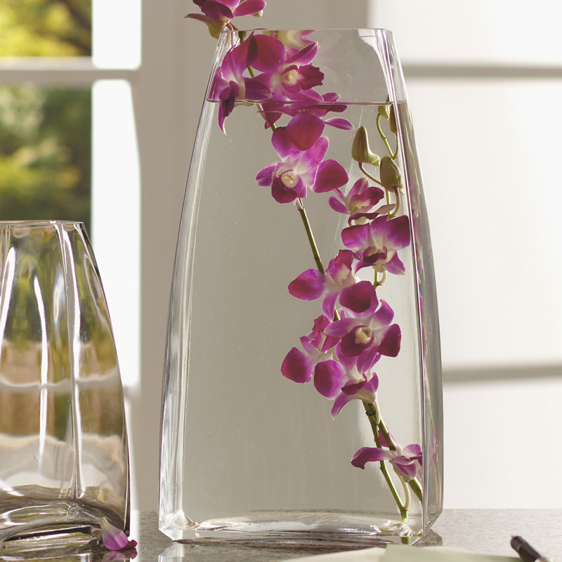 Harlem Clear Recycled Glass Table Vase