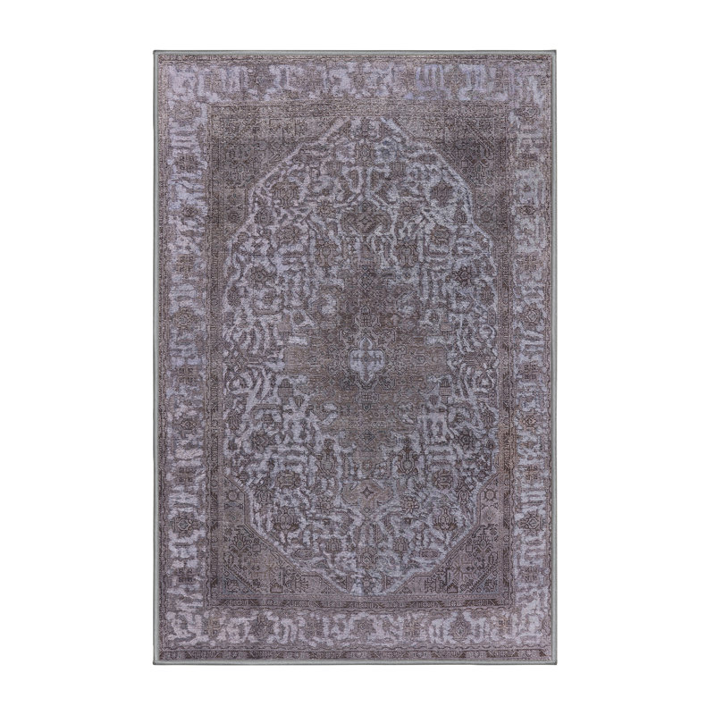 Tapis oriental gris Cedarburg, Rectangle 8 pi x 10 pi