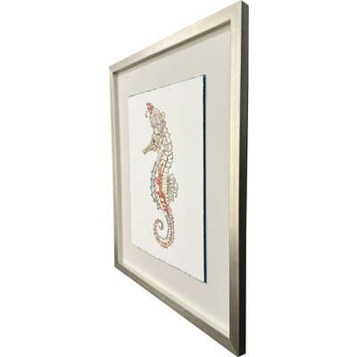 Seahorse Celebration II Framed Art
