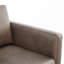 Fauteuil en similicuir espresso-1453923547