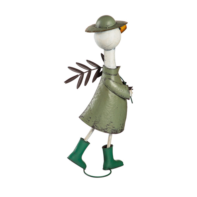 Ibbison Bird Metal Garden Statue