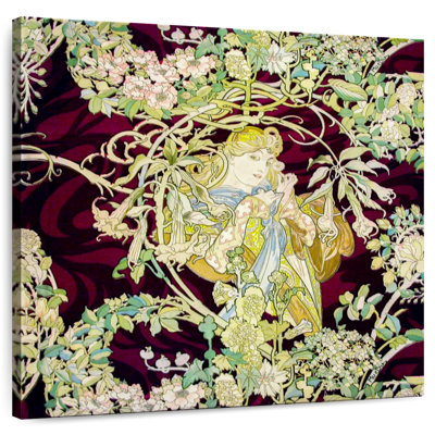 Leisha Woman With Daisy 1898-1900
