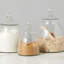 Bocal en verre rétro avec couvercle French Bistro - L 7,8 po x l 5,11 po x H 11,2 po