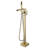 Floor Tub Spout with Diverter