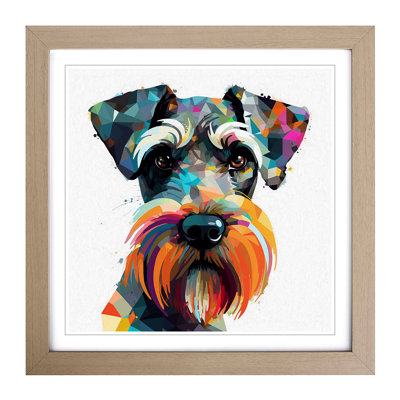 Schnauzer - Framed Print