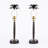 Palm Tree Metal Base Table Lamp (Set Of 2)