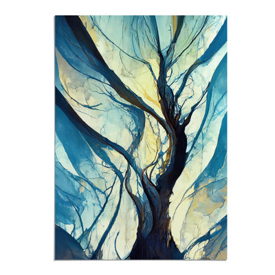 Branches of a Tree Abstract No.6 - Wall Art