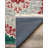 Girraj Burgundy Green Beige Oriental Machine Printed CGirrajn Polyester Area Rug-1871715774