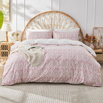 Gogreen Twin Duvet Cover Set, Soft & Breathable Microfiber 3 Pieces Twin Bedding Sets, Pattern Twin Comfy Duvet Cover Set, With Zipper Closure (Twin)