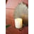 Kalalou Palm Leaf Candle Sconce – 12.5" Tall Antique Brass Wall Accent