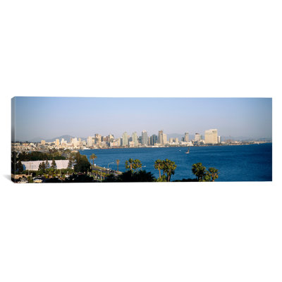 " City at the waterfront, San Diego, San Diego Bay, San Diego County, California, USA " Color Photography