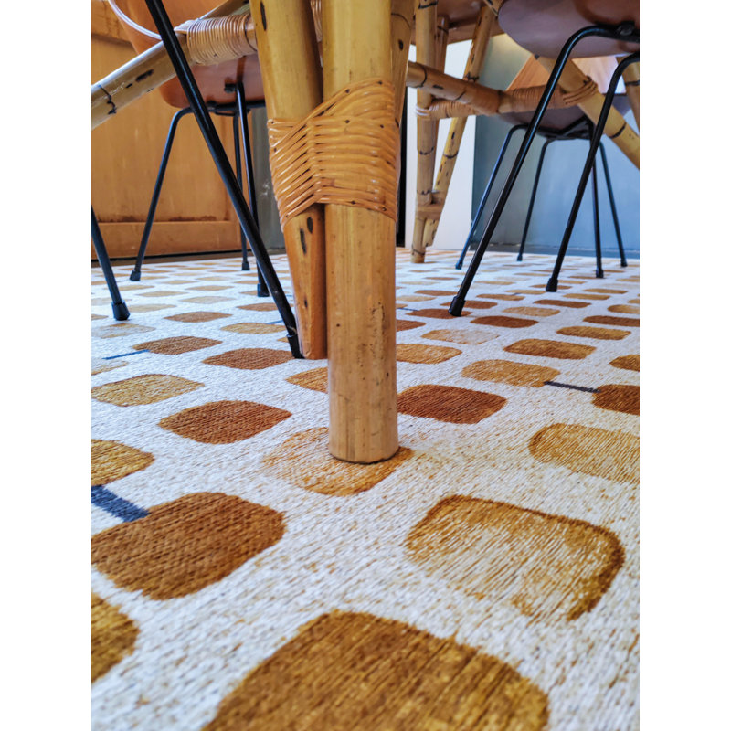 Geometric Recycled P.E.T Area Rug, Runner 80 x 250cm