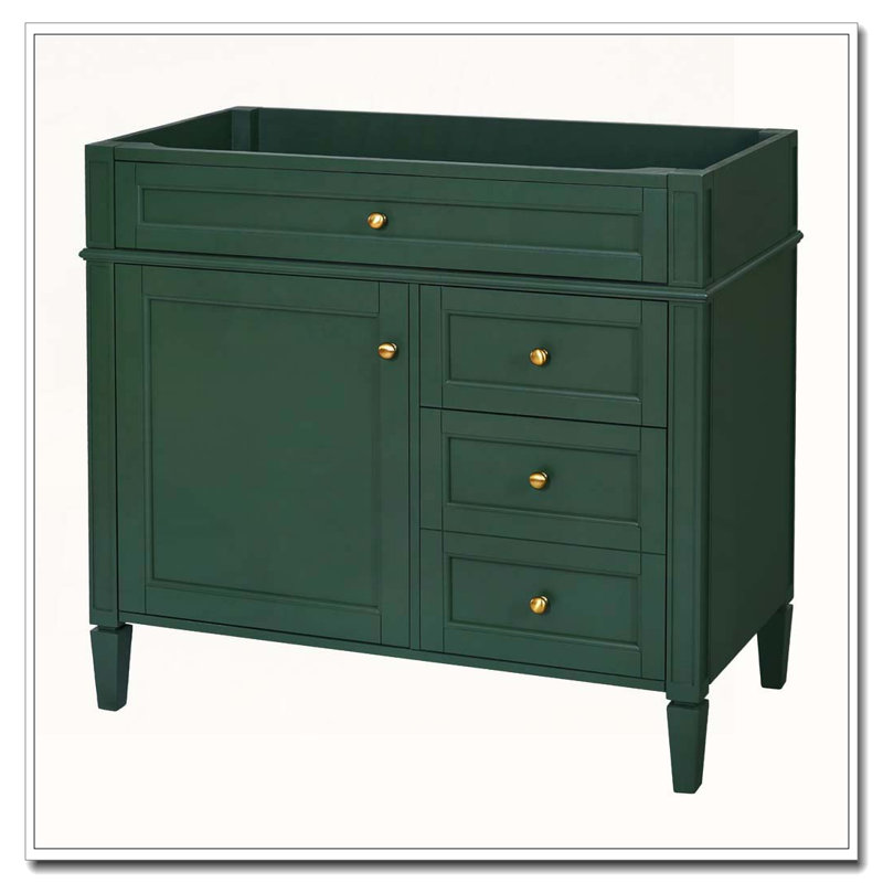 Modern Bathroom Vanity Storage Cabinet With Drawers Without Sink