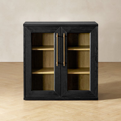 Mercer41 Evers Acrylic Storage Cabinet, Sideboard Buffet Cabinet With Storage by Mercer41