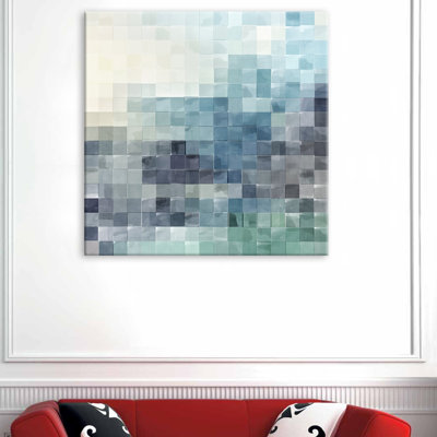 " Gridded Watercolor " by THE Studio Painting Print