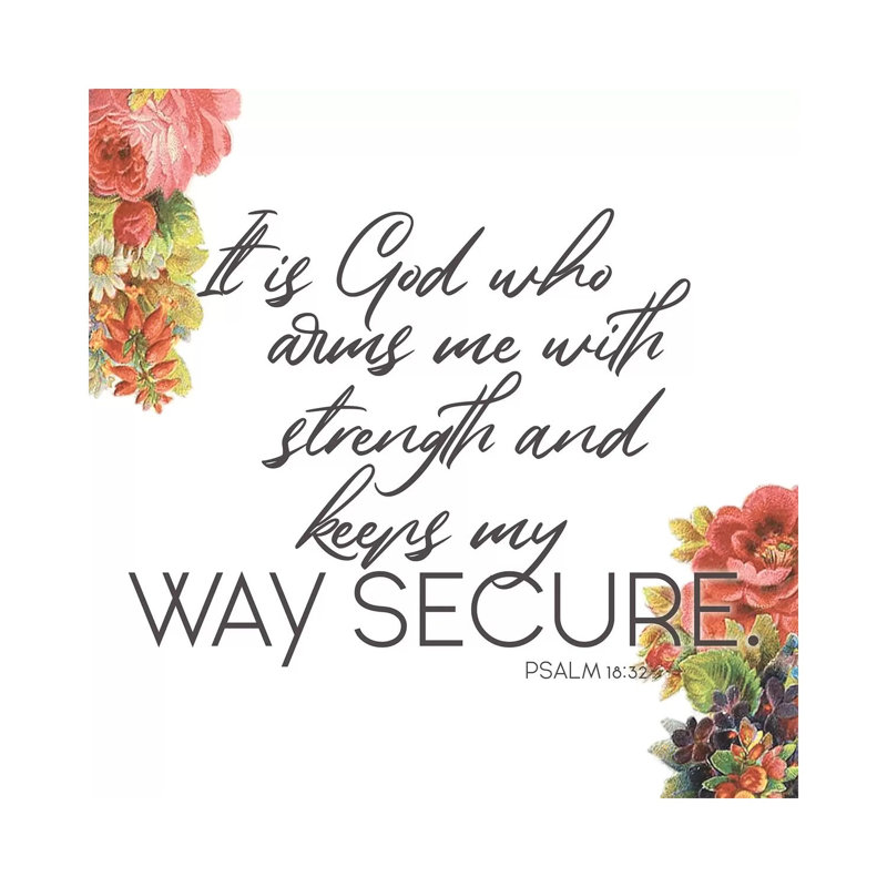 Way Secure by Jace Grey - Print on Canvas, Wrapped Canvas, 45.72cm H x 45.72cm W x 1.9cm D