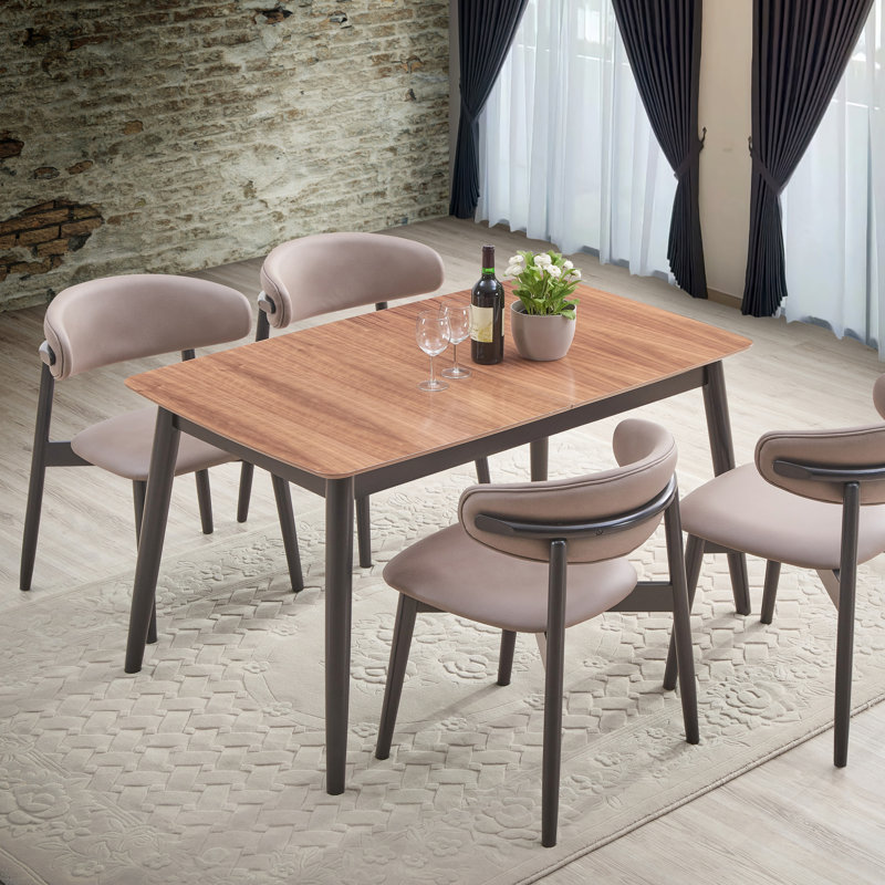 Deux chaises d'appoint Mid-Century modernes - gris et noir, microfibre, pieds en métal