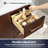 Cloverfield 42'' Single Bathroom Vanity with Cultured Marble Top-93496151-93496152