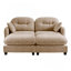 Canapé modulaire modulaire avec 2 repose-pieds avec tissu ergonomique en chenille de qualité supérieure et combinaisons flexibles-1409013643