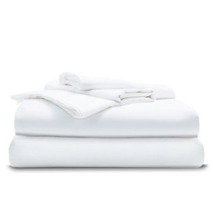 Ensemble de draps en mélange de coton 500 fils