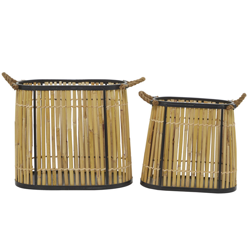 Novogratz Wicker Decorative Basket