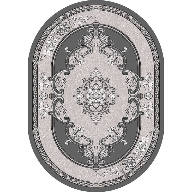 Ramsel Oriental Indoor Rug, Oval 6'6" x 9'2"