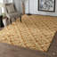 Brown Hand-Knotted Wool Baroque Floral Repeat Geometric Modern Contemporary Carpet Rug-91060509