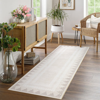 Tapis lavable Geometic Border