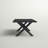 Adasha Rectangular Outdoor Dining Table Umbrella Hole , 84 " W 42 " D