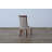19.5'' H Tufted Upholstered Mahogany Dining Chair