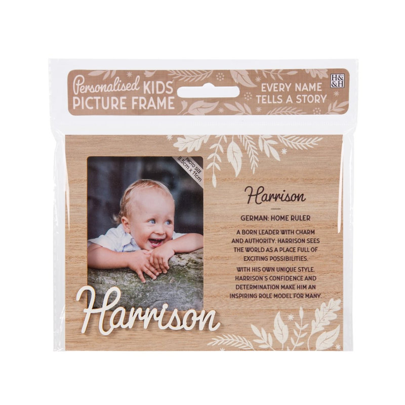 Hazella Tan Solid + Manufactured Wood Picture Frame