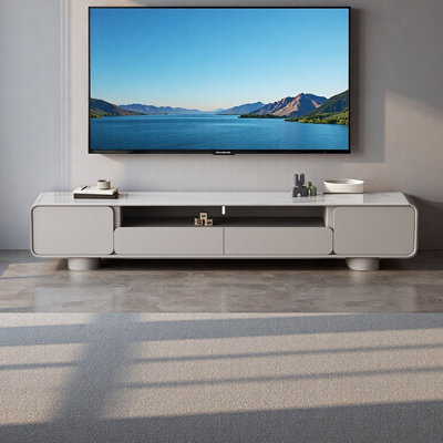 French Cream-Style TV Stand