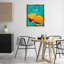 Cadre flottant satisfaisant Burger & Fries, design par Kim Allen-1990858949-1990858950