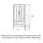 American-Style Simple Light Luxury Accent Cabinet-1800161708