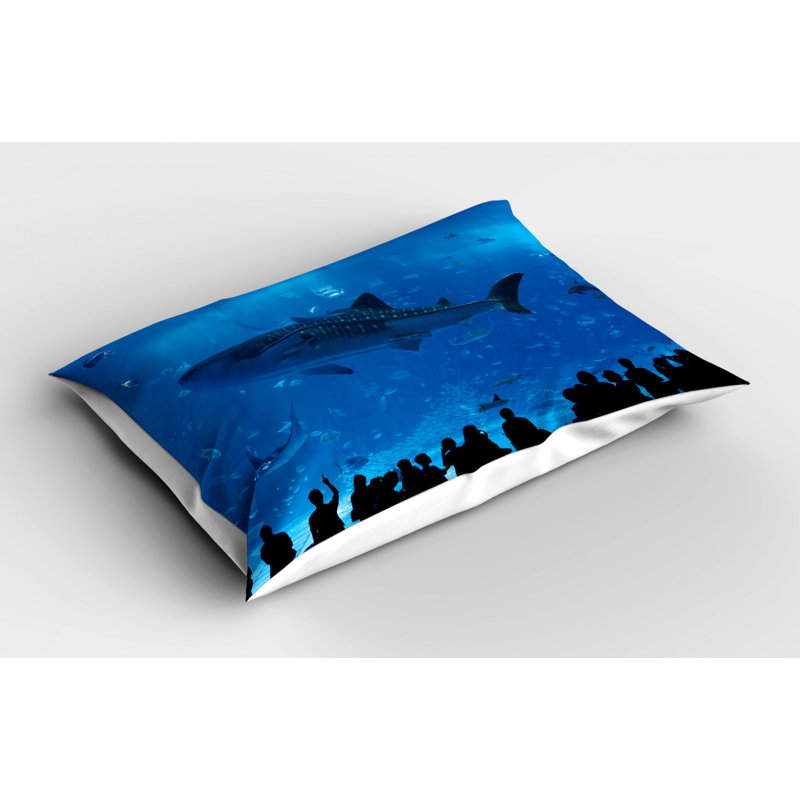 Shark Polyester Sham Set, Twin