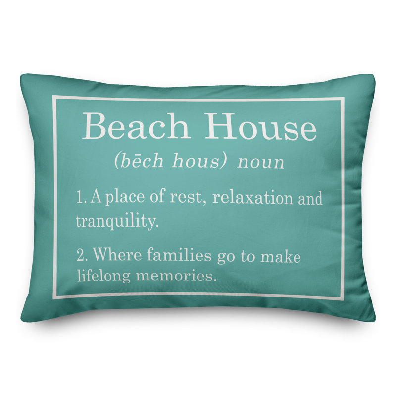 Solid Throw Pillow, Teal