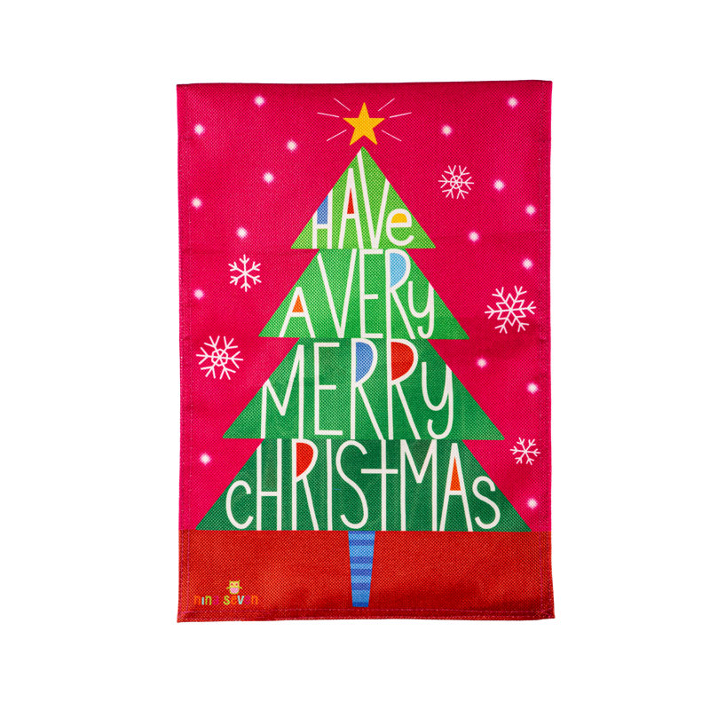 Drapeau de jardin «Have a Merry Christmas»
