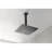 304 Stainless Steel High Showerhead - Ultra-thin Waterfall With Self Nozzles, Matte Black, Full Body Shower, Fits American Standard And Universal Shower Arm Connections All Arms Compatible Pipe-117439747