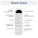 52 Inch Modern Ceiling Fan With 3 ABS Blades Remote Control Reversible DC Motor Without Light For Living Room