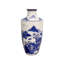 Vase de jardin bleu