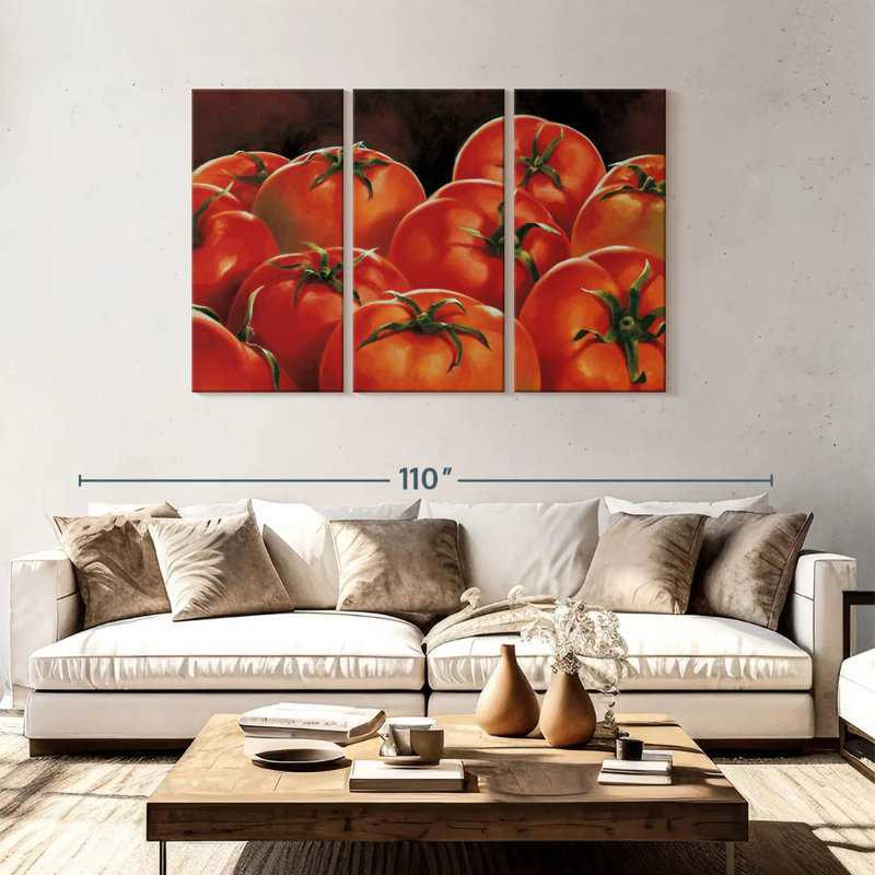 Yarlin Pomodori I, 48" H x 74" W