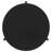 Harrison Black Round Solid Wood Coffee Table