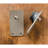 Basic Rectangle Single Door Barn Door Hardware Kit-22441294